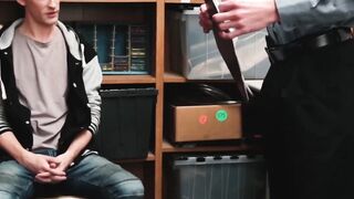 BoyPunish.com - Twink security officer's raw, hard fuck with an inked suspect's tight