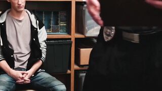 BoyPunish.com - Twink security officer's raw, hard fuck with an inked suspect's tight