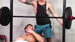 Hulky Roman Todd cum in the mouth of Tattooed Dakota Payne after their steamy love se