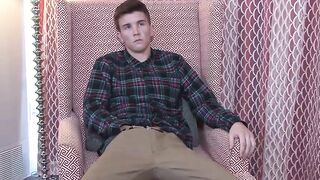MilitaryHunk.com - James strokes his massive dick to a satisfying and explosive finis