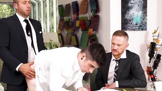 Businessmen using Brody for a free fuck