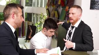 Businessmen using Brody for a free fuck
