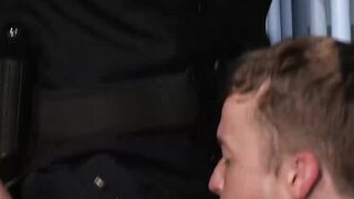 FalconsXXX.com - Naughty prison guard gets raw and wild with one hunk inmate