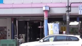 Redhead Asian cutie in kneesocks hidden camera masturbating