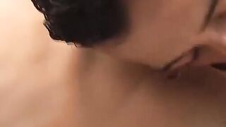 Latino top twink Walter slides in Julian and fucks his ass good