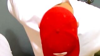 Black amateur craves for hard white cock deep in his ass