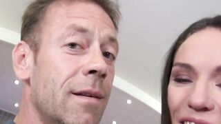 EvilHD.com - Nataly Gold's deepthroat action on his hard massive dick