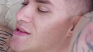 Muscular Zak Bishop and Adonis Cole rimiming and fucking raw