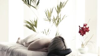 TSSexual.com - Ella Hollywood's sensual massage turns into raw passionate sex