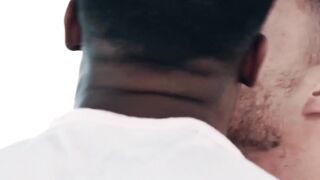 MaleNoir.com - Three black stallions fuck each other and their white bottom boy hard