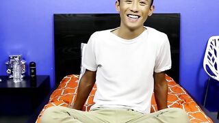 BoyObsession.com - Ty Neiman's cute asian twink cum play with dildo fun now