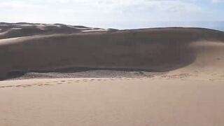 Lilys Adventure BIG SHOCK in the Middle of the Dunes Hoe 2