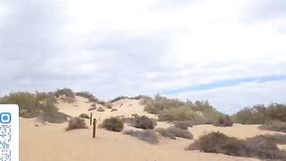 Lilys Adventure BIG SHOCK in the Middle of the Dunes Hoe 2