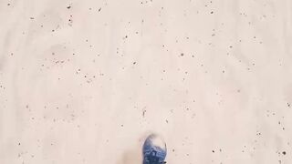 Lilys Adventure BIG SHOCK in the Middle of the Dunes Hoe 2