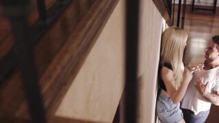 TSSexual.com - Daisy Taylor's deep blowjob followed by an ass stretching fuck