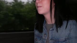 BangbrosPassword.com - Nerdy Bookworm with glasses rides a firm schlong in the colleg
