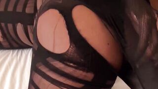 Mistress Ava Black Pantyhose