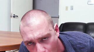 Sexy ass hunks railing each other the hard way at the office