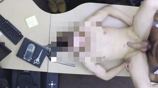 Latino guy goes nuts and horny after getting fired