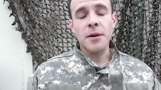 Military men fuck truck going on an anal mission