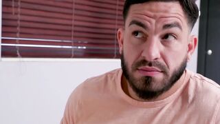 Teen babe Bailey Base drilled doggystyle after throatfuck
