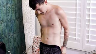 Brody Kayman commands his patient Emrys Angel to strip for him