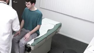 Gorgeous Dakota Lovell gets his ass an personal injection from horny doctor Chris Dam