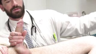 Gorgeous Dakota Lovell gets his ass an personal injection from horny doctor Chris Dam