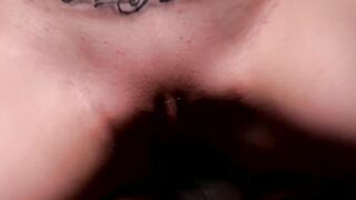 Leya Falcon got a rough pounding from BBC Chris Blackwood and Kris K