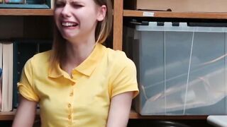 ShopliftersPunished.com - Catarina Petrov snatched and fucked rough by dirty big dick
