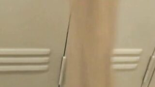 NipponSexTV.com - Inked Japanese amateur spied on while changing clothes