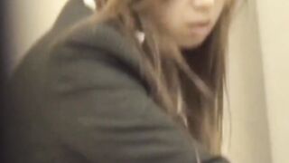 NipponSexTV.com - Inked Japanese amateur spied on while changing clothes