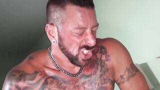 BarePigs.com - Hairy and muscular Hugh Hunter tonguing ass and getting fucked deep