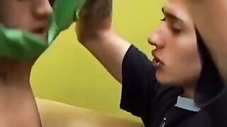 OTBXXX.com - Long-haired Latino twink enjoys bareback fucking boyfriend's sweet ass u