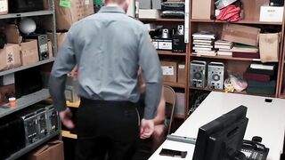 SayUncleNetwork.com - Officer catches young thief and delivers bareback pounding to t