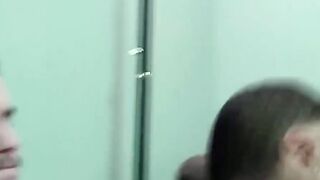 JoeSchmoeXXX.com - Amateur black dude Dj gets long cock sucking session from a hot gu