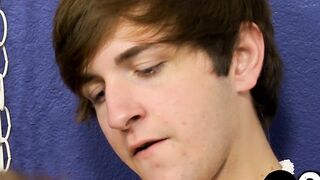 Kinky teen Colby Klein sucking lollipop during hard fucking
