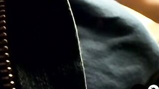 Hairy cock teenager Cristian sprays warm and sticky cum solo