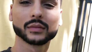 LecheLatinos.com - Stunning young Latino barebacked by a stranger in a raw, intense f