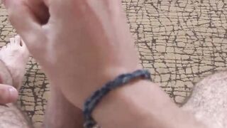 MilitaryHunk.com - Johnny expertly plays with his hard cock with skill and intensity