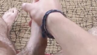 MilitaryHunk.com - Johnny expertly plays with his hard cock with skill and intensity