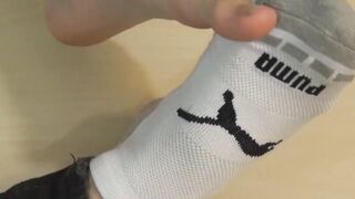GuysToeSucking.com - Skinny homo teases with feet before a wild anal ride