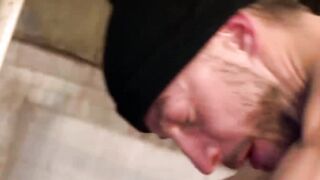 FalconsXXX.com - Two big dicked hunks raw fuck in an evil dungeon until they jizz