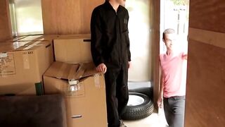 RawNextDoor.com - Lance Taylor pulls it out and takes it all the way down his throat