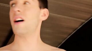 RawNextDoor.com - Lance Taylor pulls it out and takes it all the way down his throat