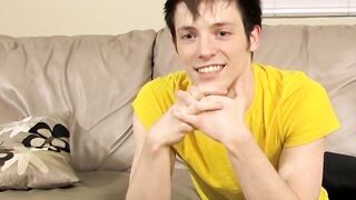 Solo masturbation and cumming with twink Jesse Jordan
