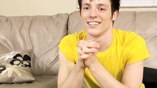 Solo masturbation and cumming with twink Jesse Jordan