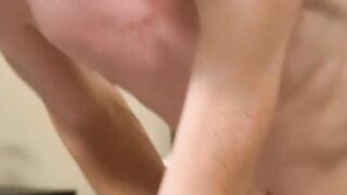 Wet blowjob with exciting bareback riding with young men