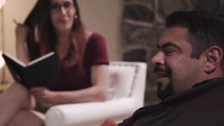 TSSexual.com - Melanie Brooks's sexy therapy session ends in a doggystyle fuck