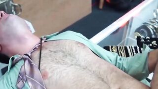 Straight college buff stud gets his tight ass fucked